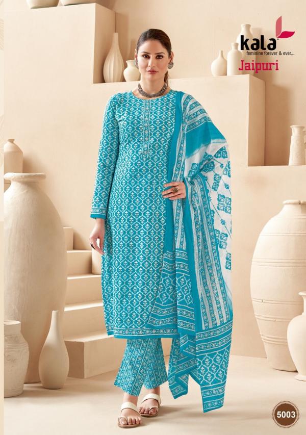 Kala Jaipuri Vol 3 1 Cotton Printed Dress Material Collection